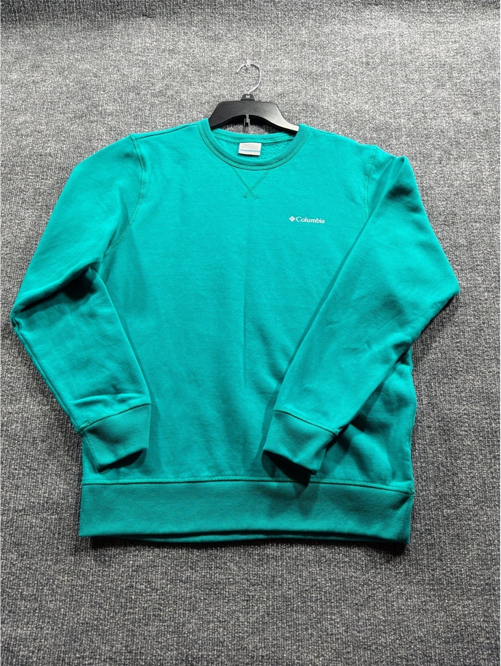 Columbia Men's Teal Pullover Sweatshirt Medium